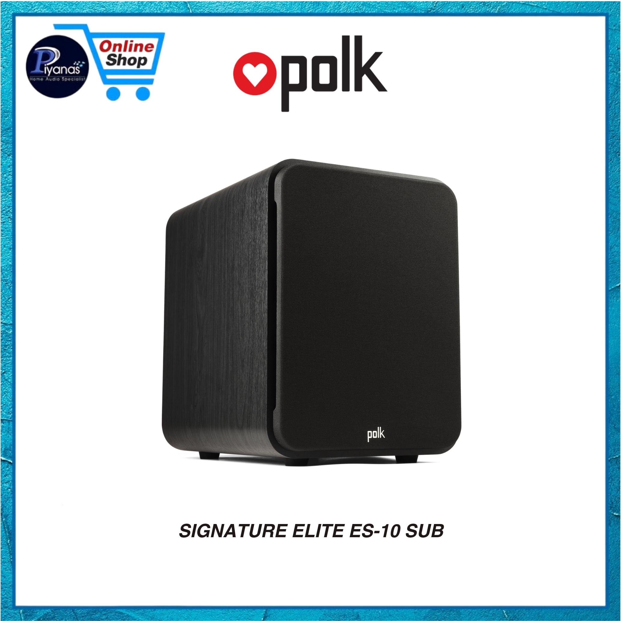 ซับวูฟเฟอร์ POLK AUDIO SIGNATURE ELITE ES-10 SUB สีดำ_2